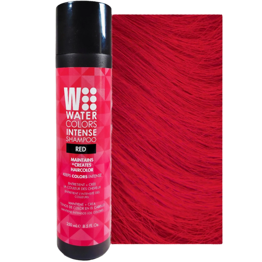 Watercolors Intense Shampoo | Red 8 oz