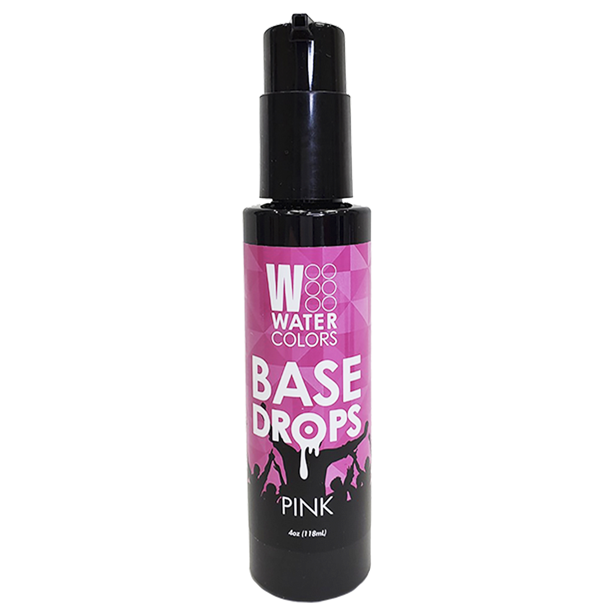 Watercolors BASE DROPS Direct Dye - PINK 4OZ