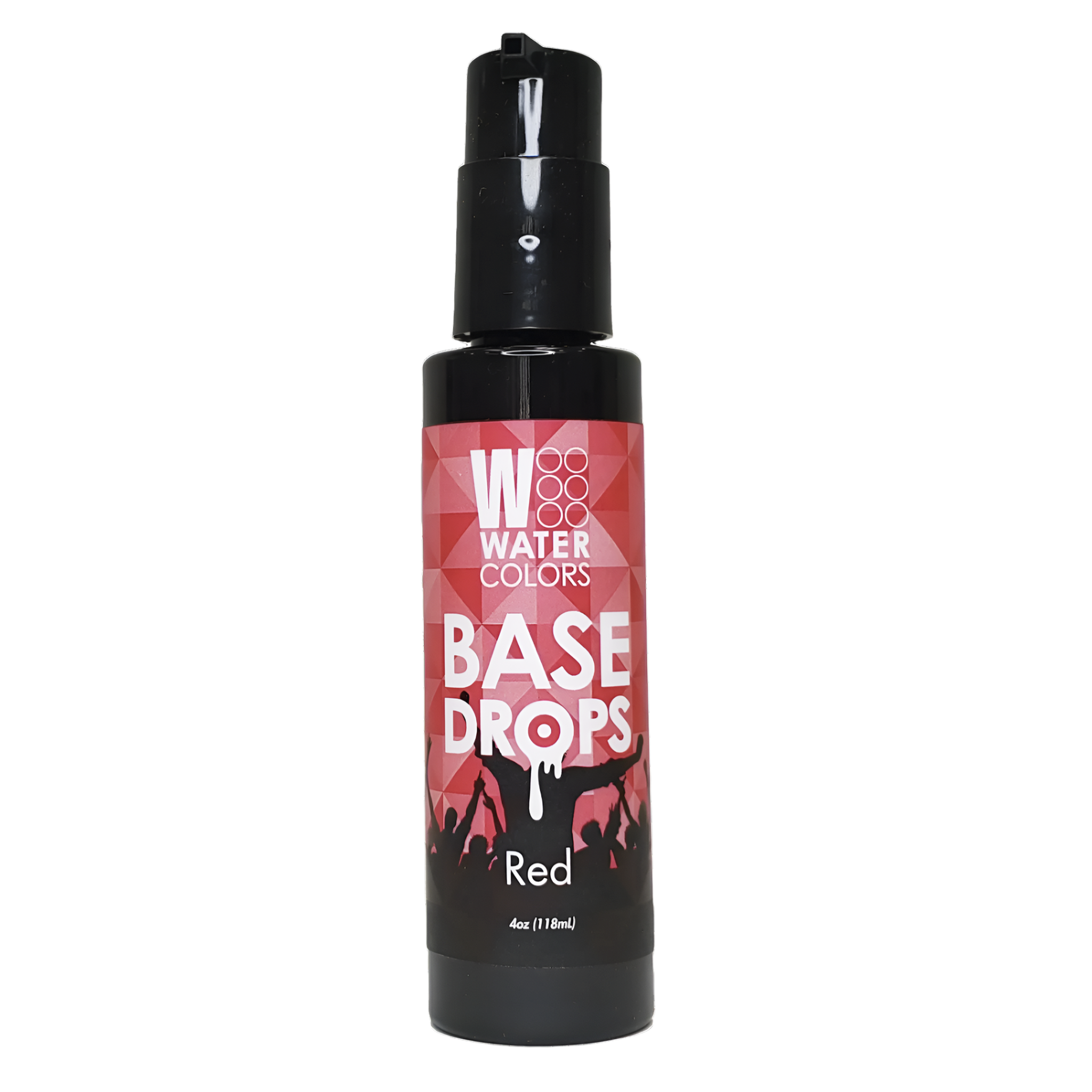 WATERCOLORS BASE DROPS RED 4OZ