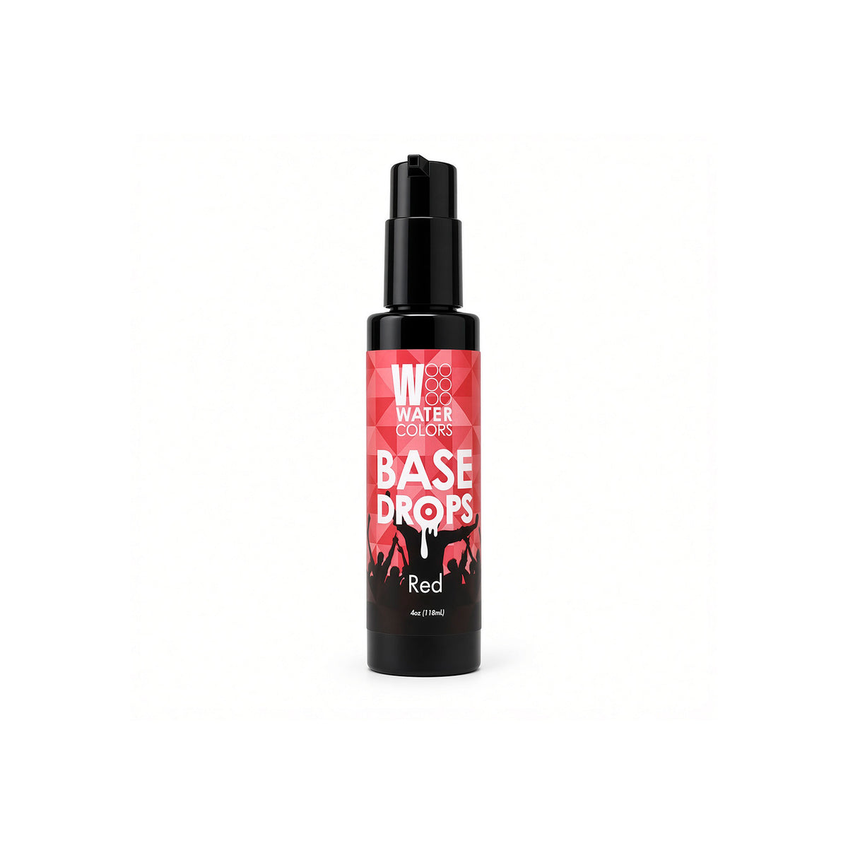 WATERCOLORS BASE DROPS RED 4OZ
