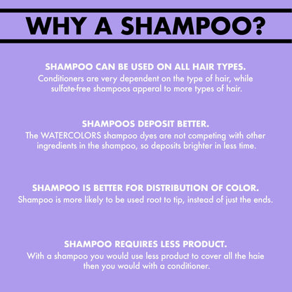 Watercolors Classic Shampoo | Violet Washe