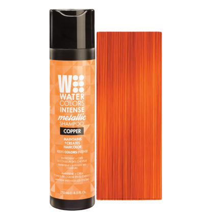 Watercolors Intense Metallic Shampoo | Copper 8 oz