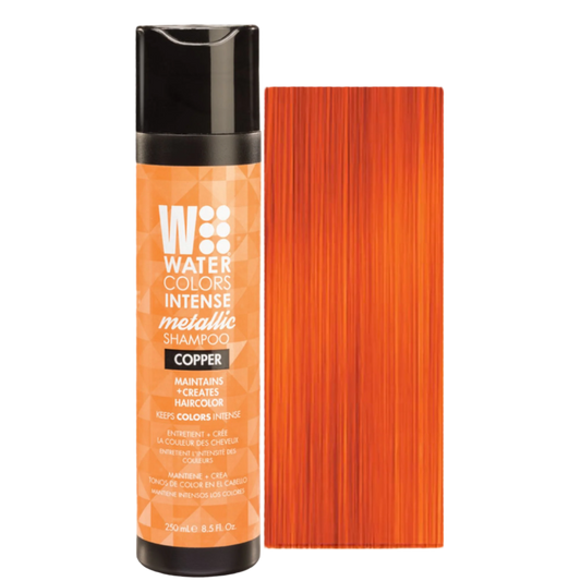 Watercolors Intense Metallic Shampoo | Copper 8 oz
