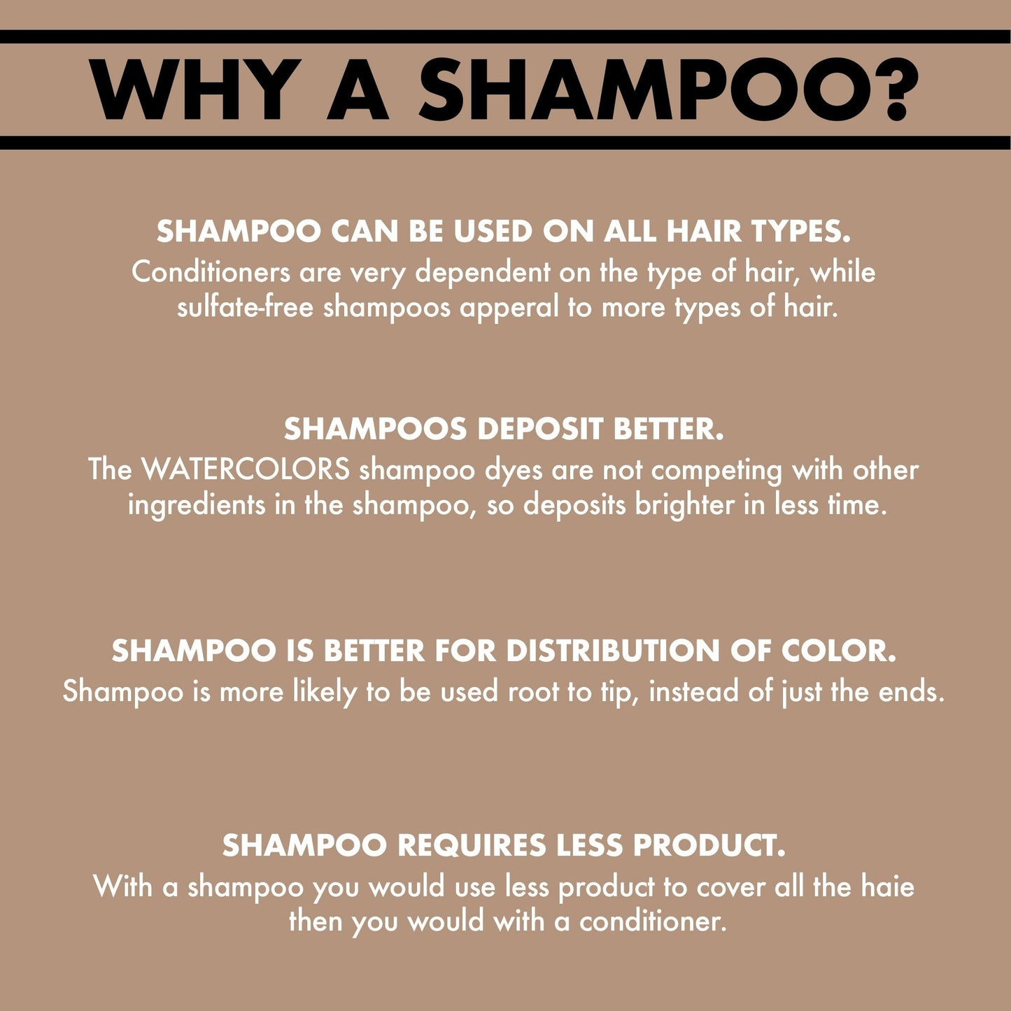 Watercolors Classic Shampoo | Wet Sand 8.5 oz