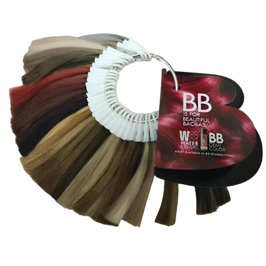 Watercolor BB Demi Permanent Hair Color Swatch Ring