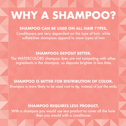 Watercolors Intense Shampoo | Peach 8.5 oz
