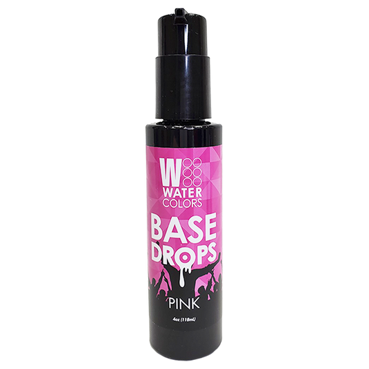 Watercolors BASE DROPS Direct Dye - PINK 4OZ