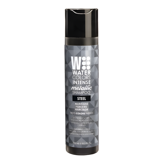 Watercolors Intense Metallic Shampoo | Steel 8 oz