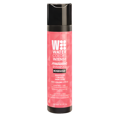 Watercolors Intense Metallic Shampoo | Rose Gold 8 oz