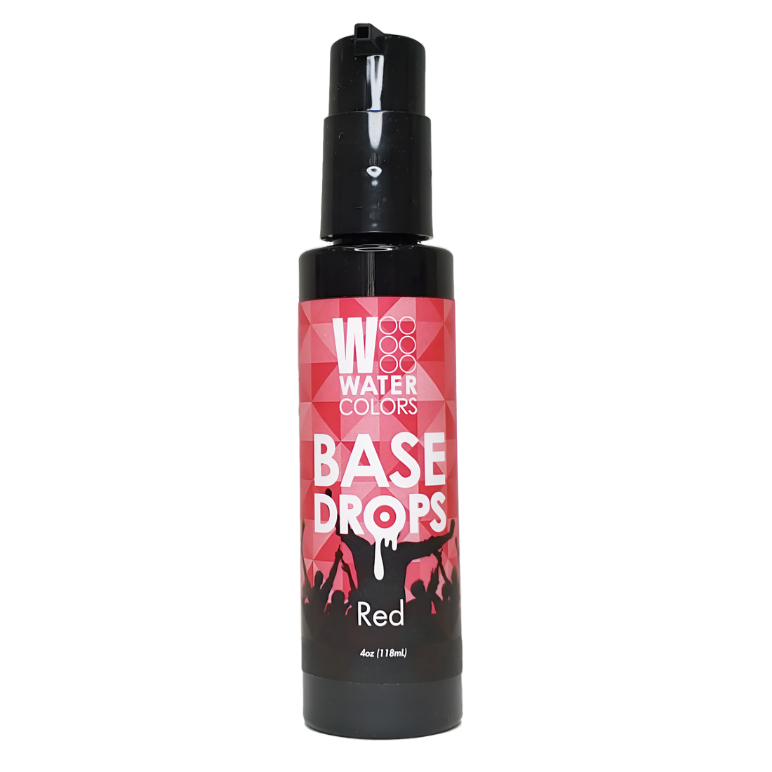 WATERCOLORS BASE DROPS RED 4OZ