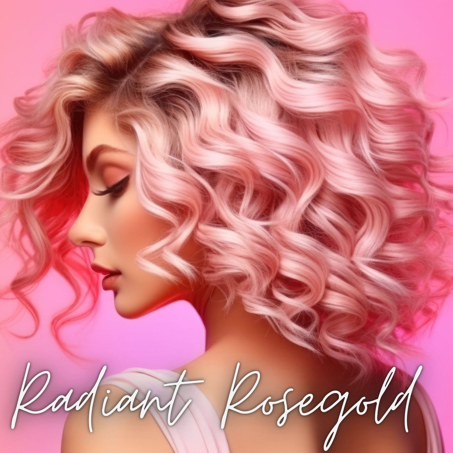 Watercolors Intense Metallic Shampoo | Rose Gold 8 oz