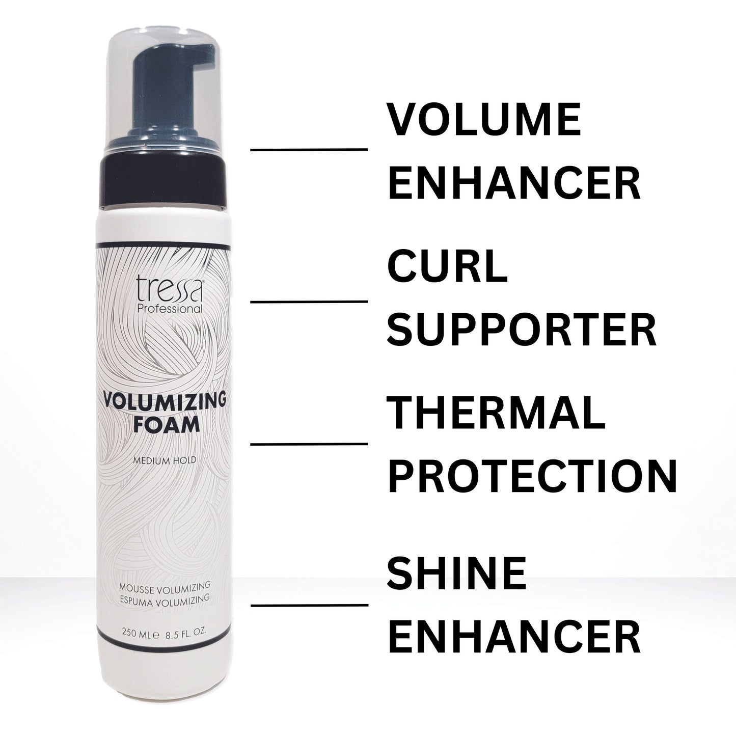 Tressa Volumizing Foam 8 Oz