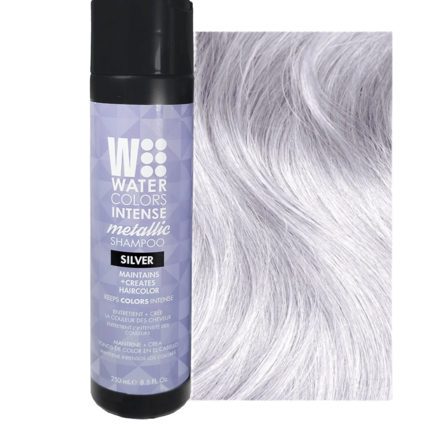 Watercolors Intense Metallic Shampoo | Silver