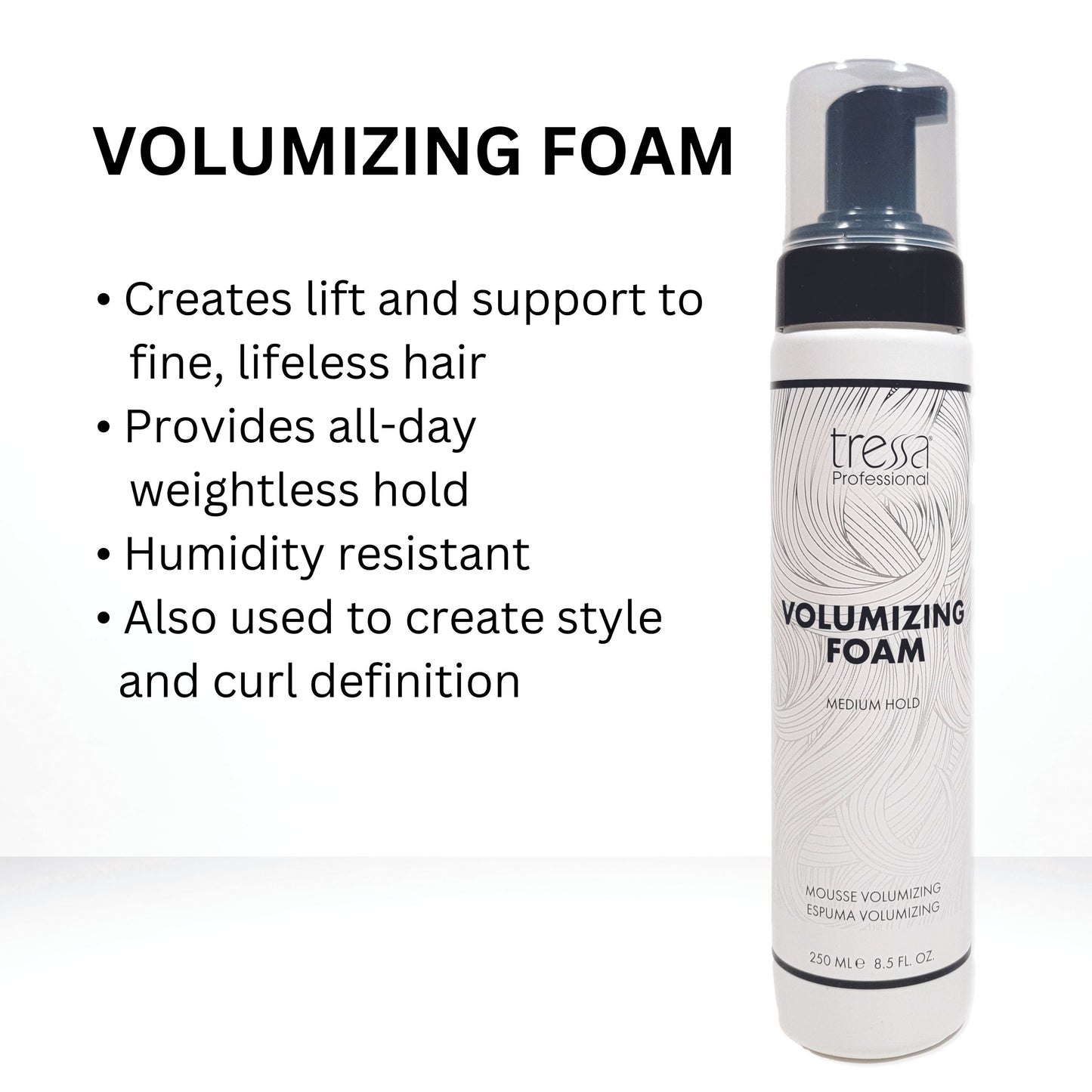 Tressa Volumizing Foam 8 Oz