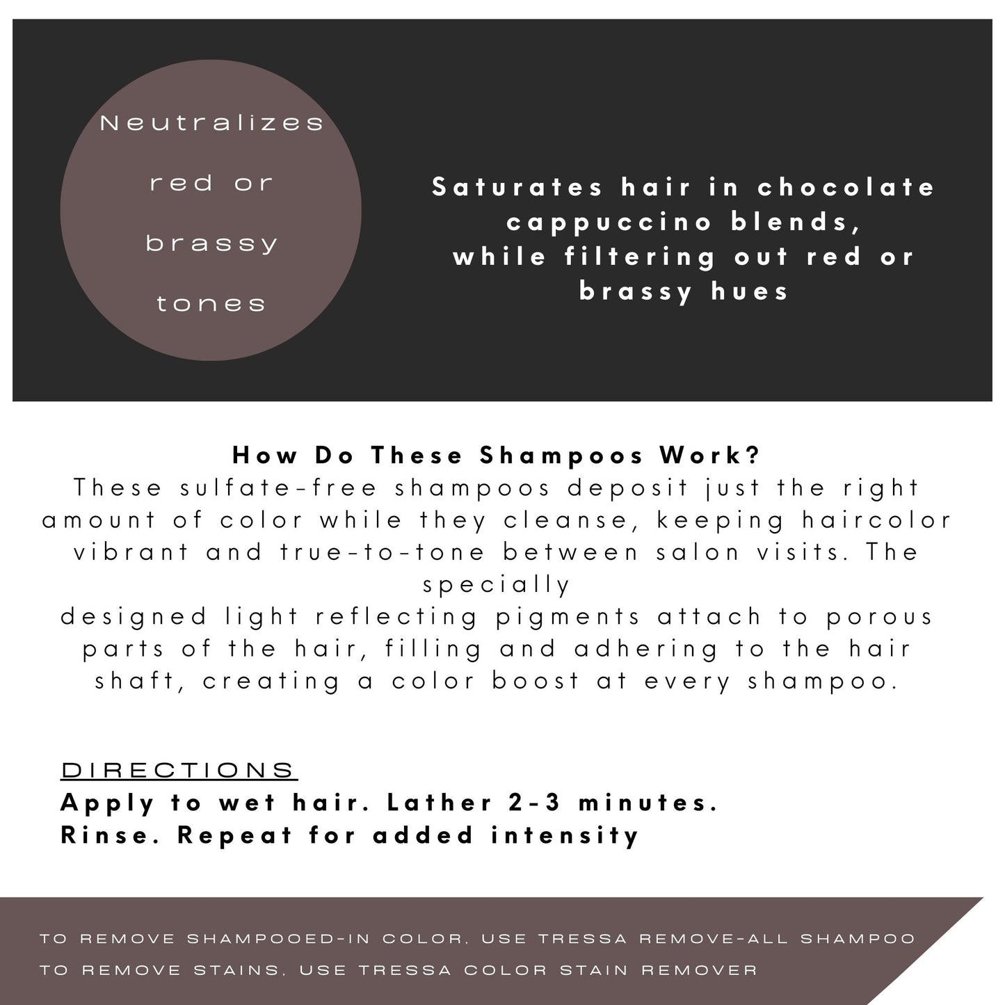 Watercolors Classic Shampoo | Mocha Drench 8.5 oz