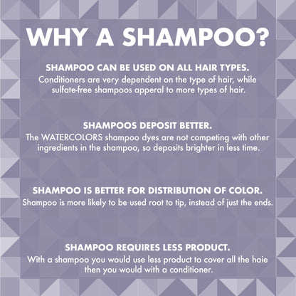 Watercolors Intense Metallic Shampoo | Silver