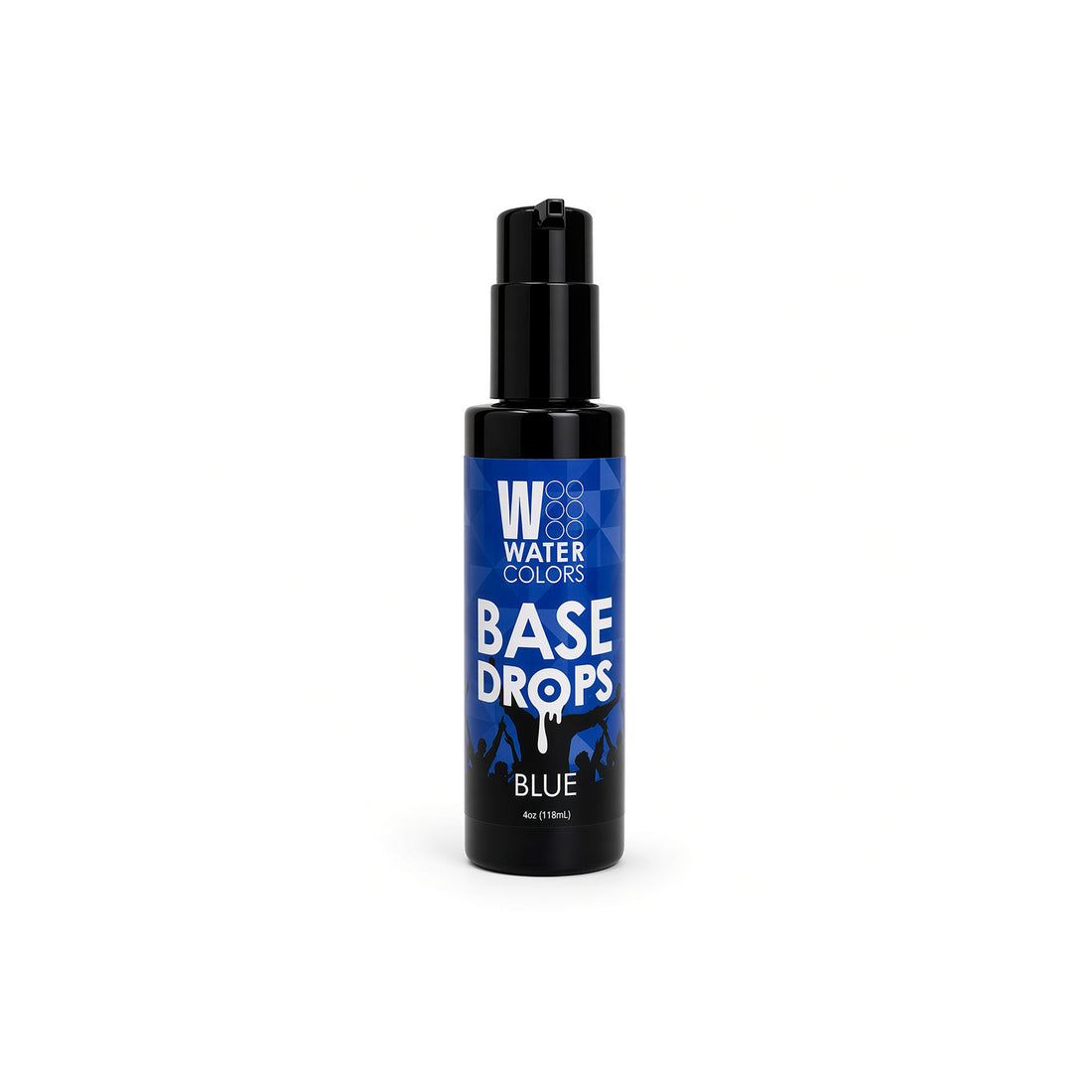 WATERCOLORS BASE DROPS BLUE 4OZ