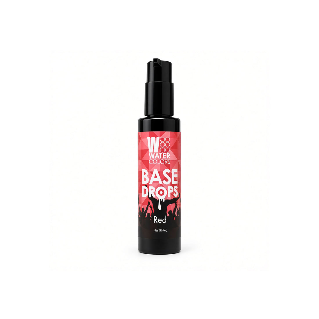 WATERCOLORS BASE DROPS RED 4OZ