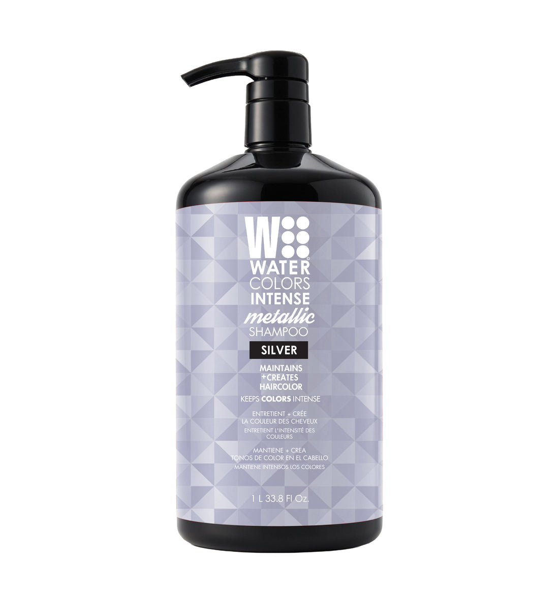 Watercolors Intense Metallic Shampoo Silver Liter