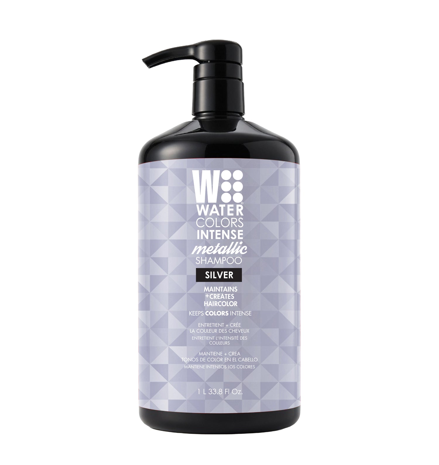 Watercolors Intense Metallic Shampoo Silver Liter